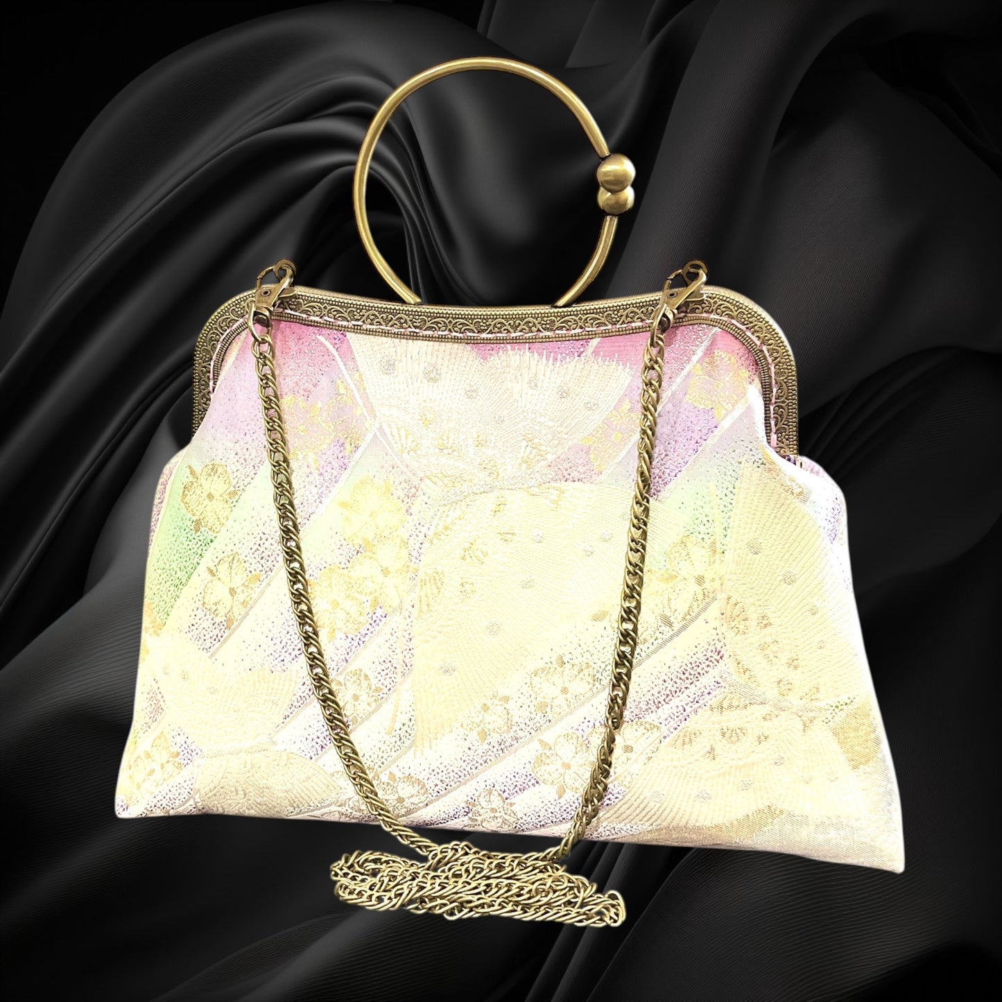 Kimono remake bag [No.1296]