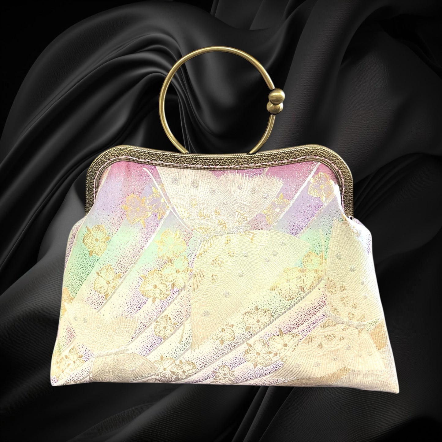 Kimono remake bag [No.1296]