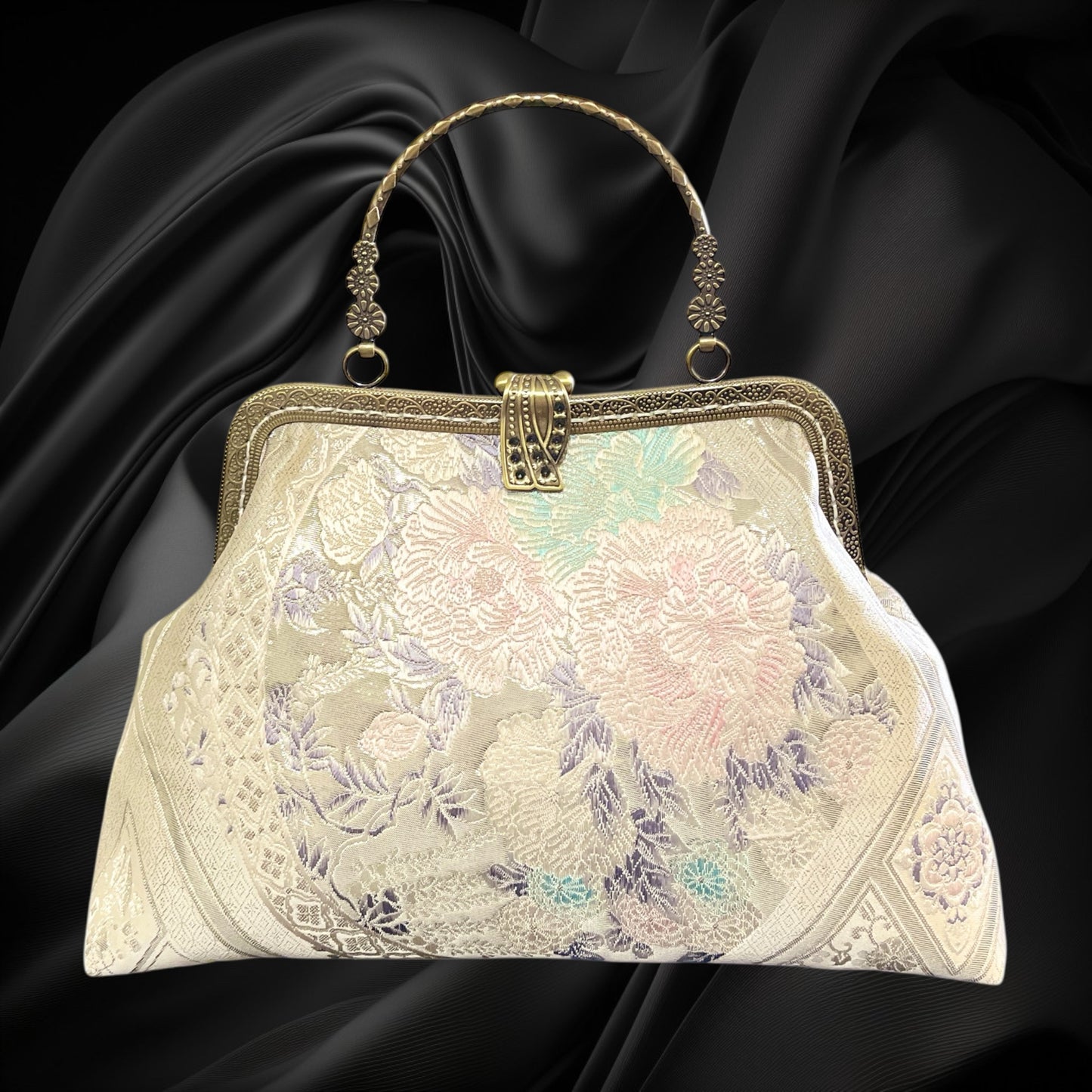 Kimono remake bag [No.1298]
