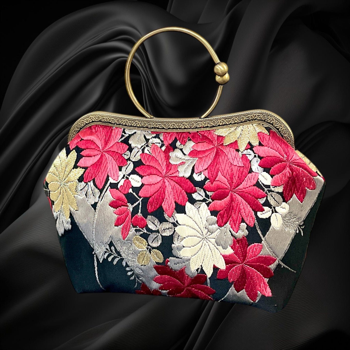 Kimono remake bag [No.1308]