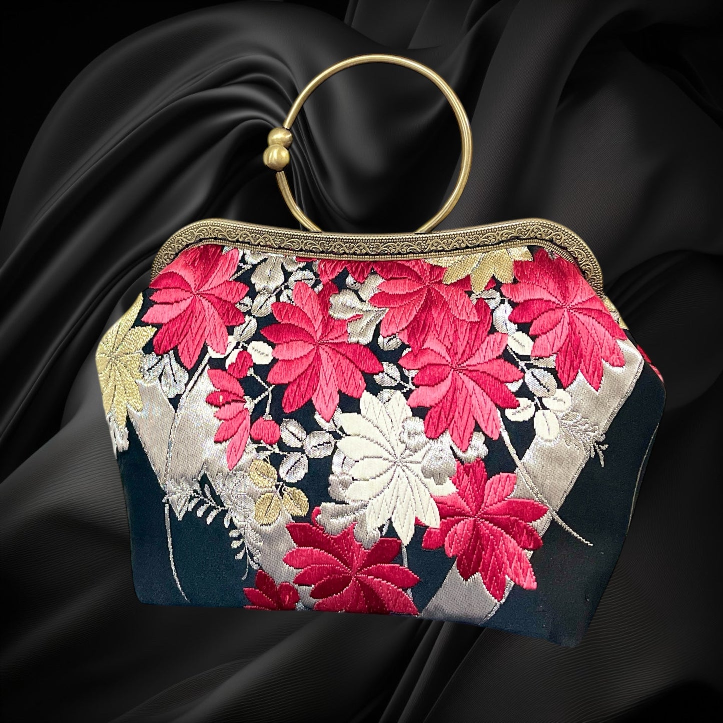 Kimono remake bag [No.1308]