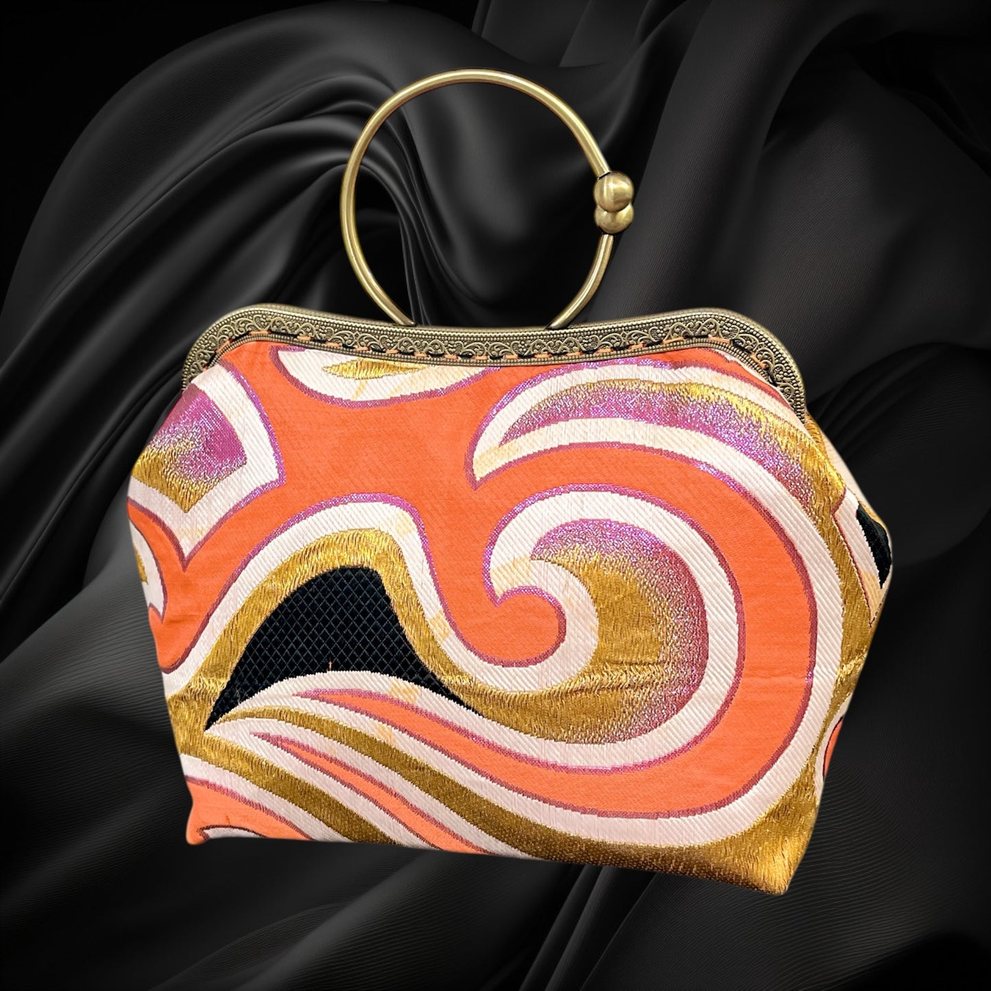 Kimono remake bag [No.1306]