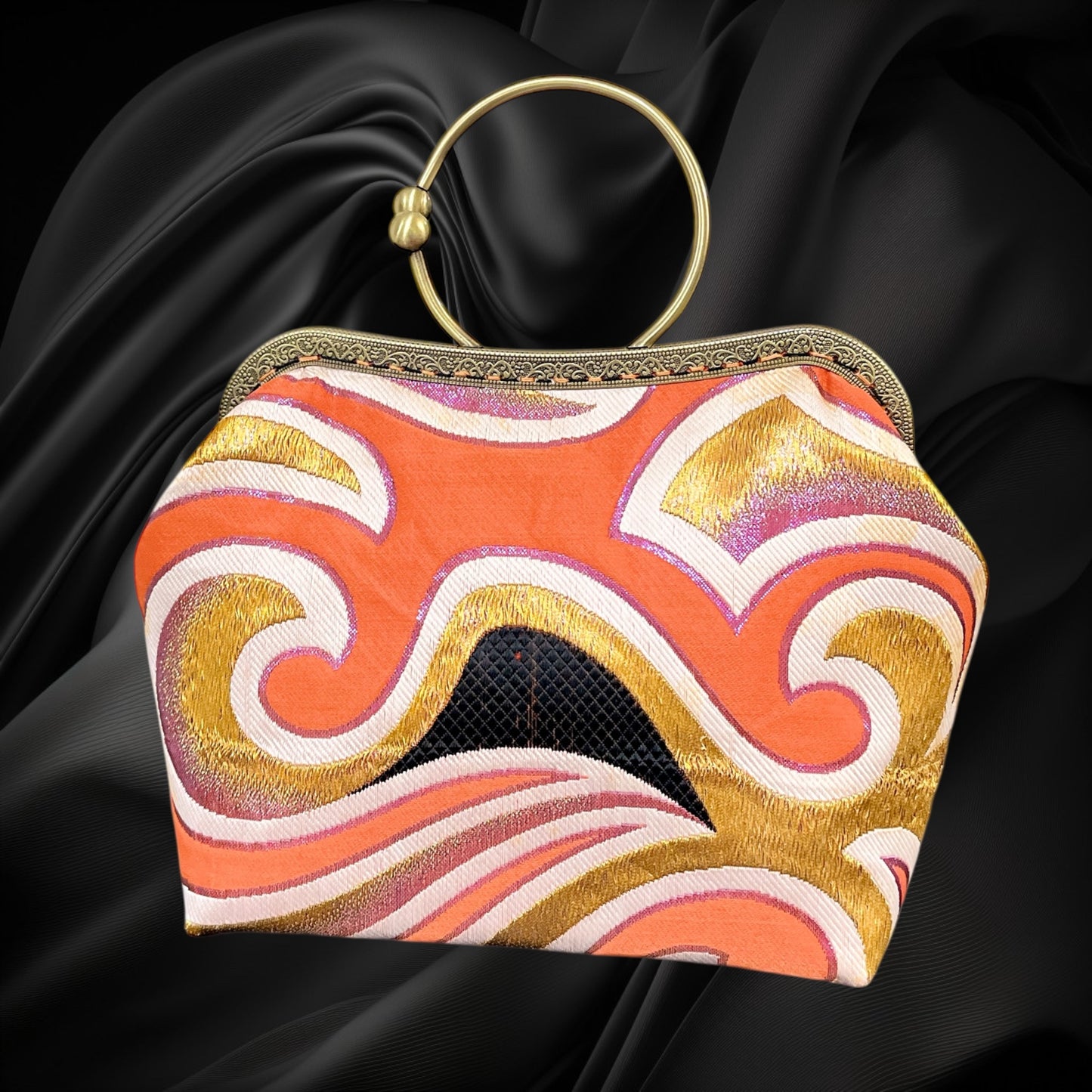 Kimono remake bag [No.1306]