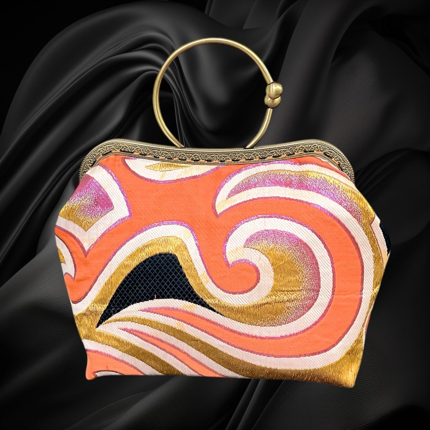 Kimono remake bag [No.1306]