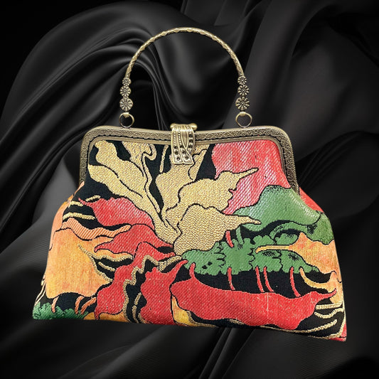 Kimono remake bag [No.1310]