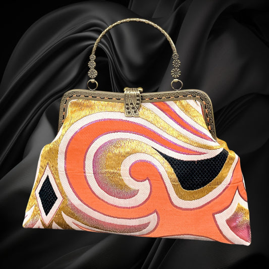 Kimono remake bag [No.1309]