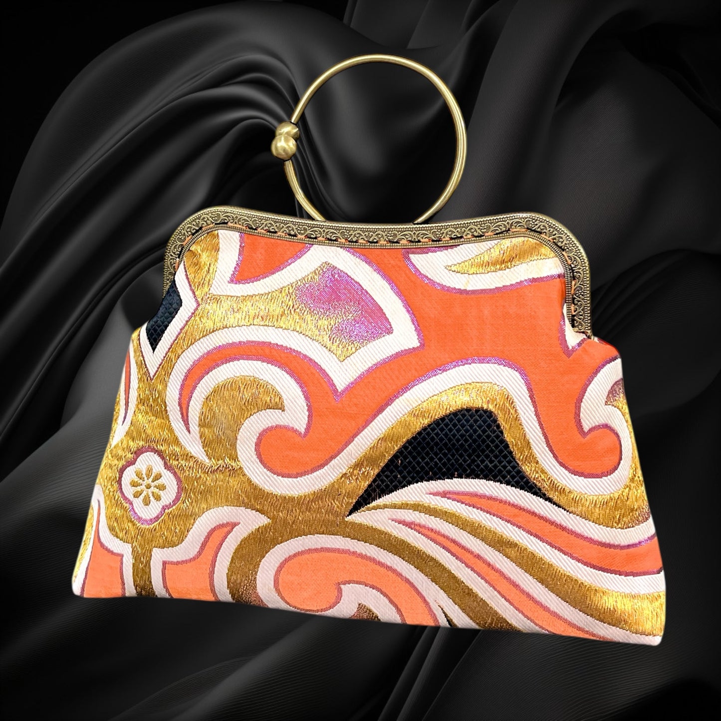 Kimono remake bag [No.1315]