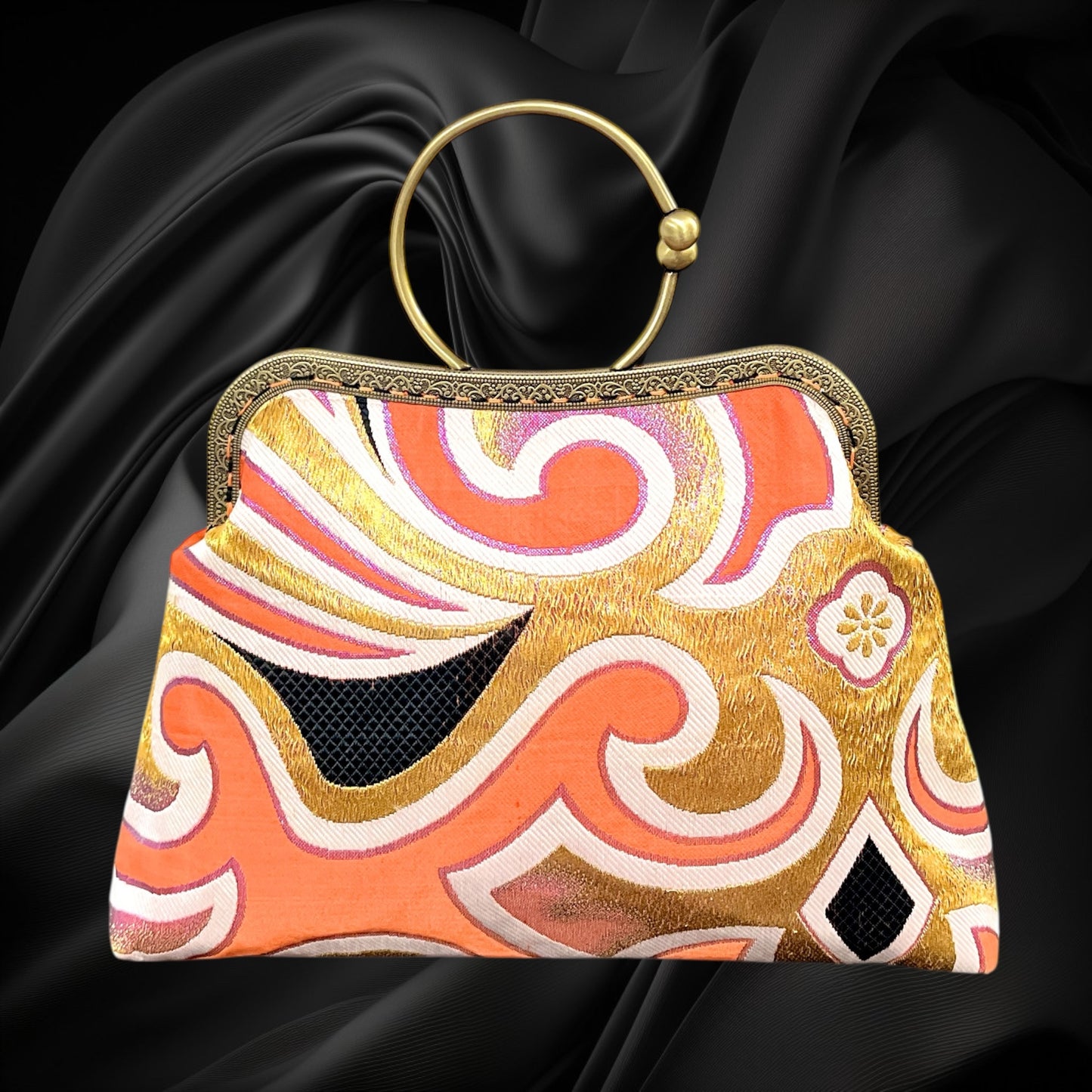 Kimono remake bag [No.1315]
