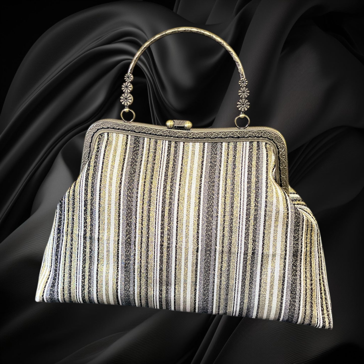 Kimono remake bag [No.1336]