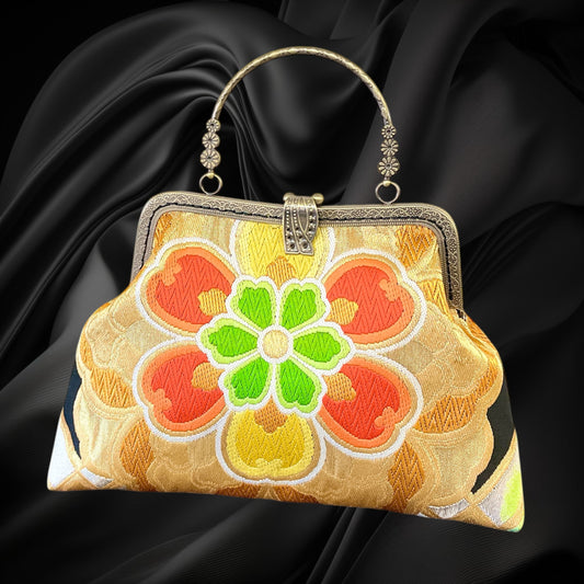 Kimono remake bag [No.1335]