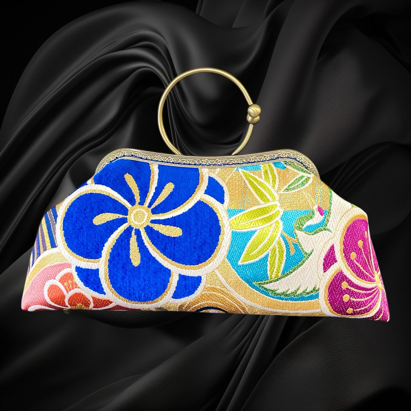 Kimono remake bag [No.1340]