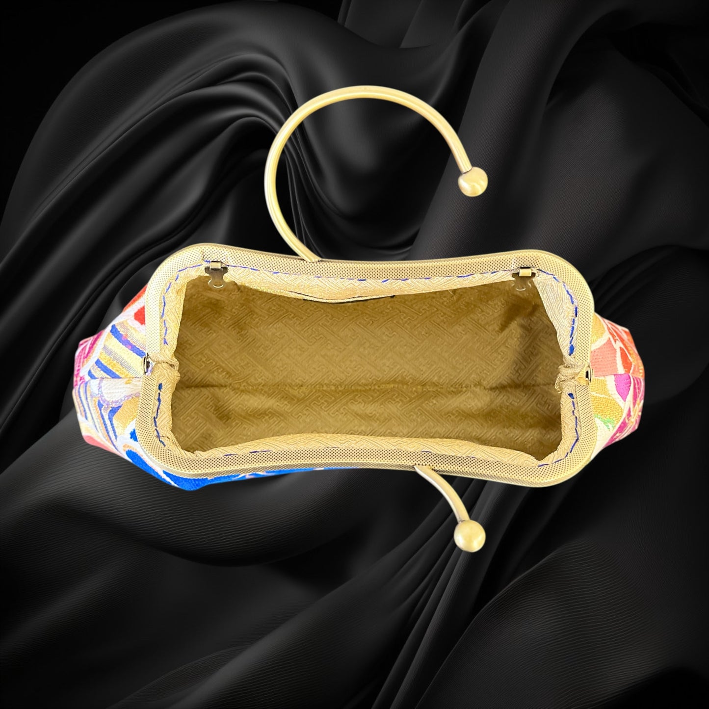 Kimono remake bag [No.1340]
