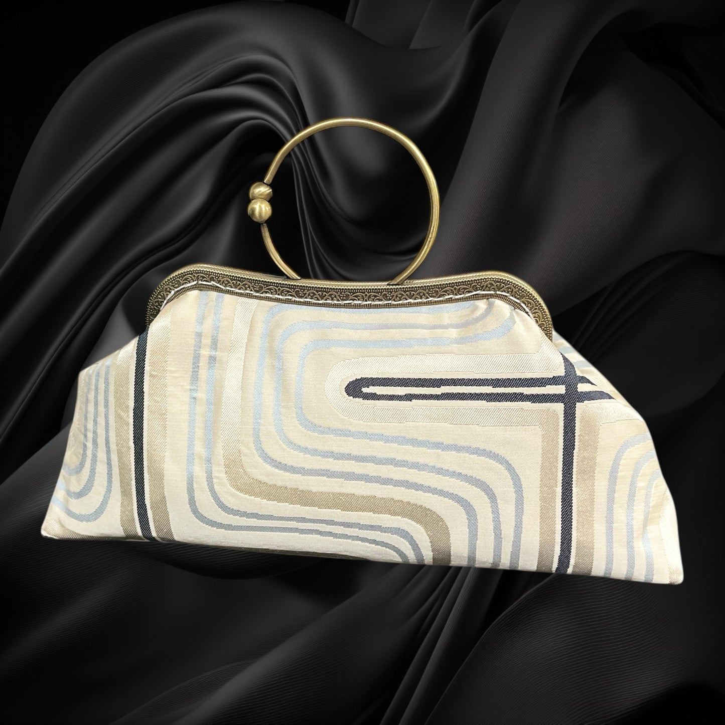 Kimono remake bag [No.1339]