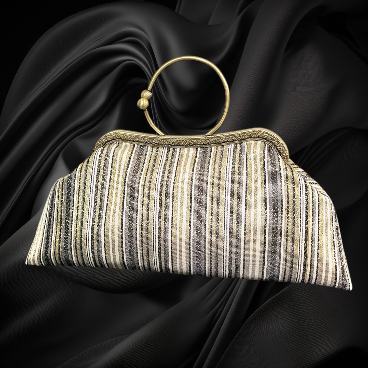 Kimono remake bag [No.1338]