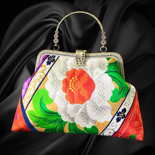 Kimono remake bag [No.1347]