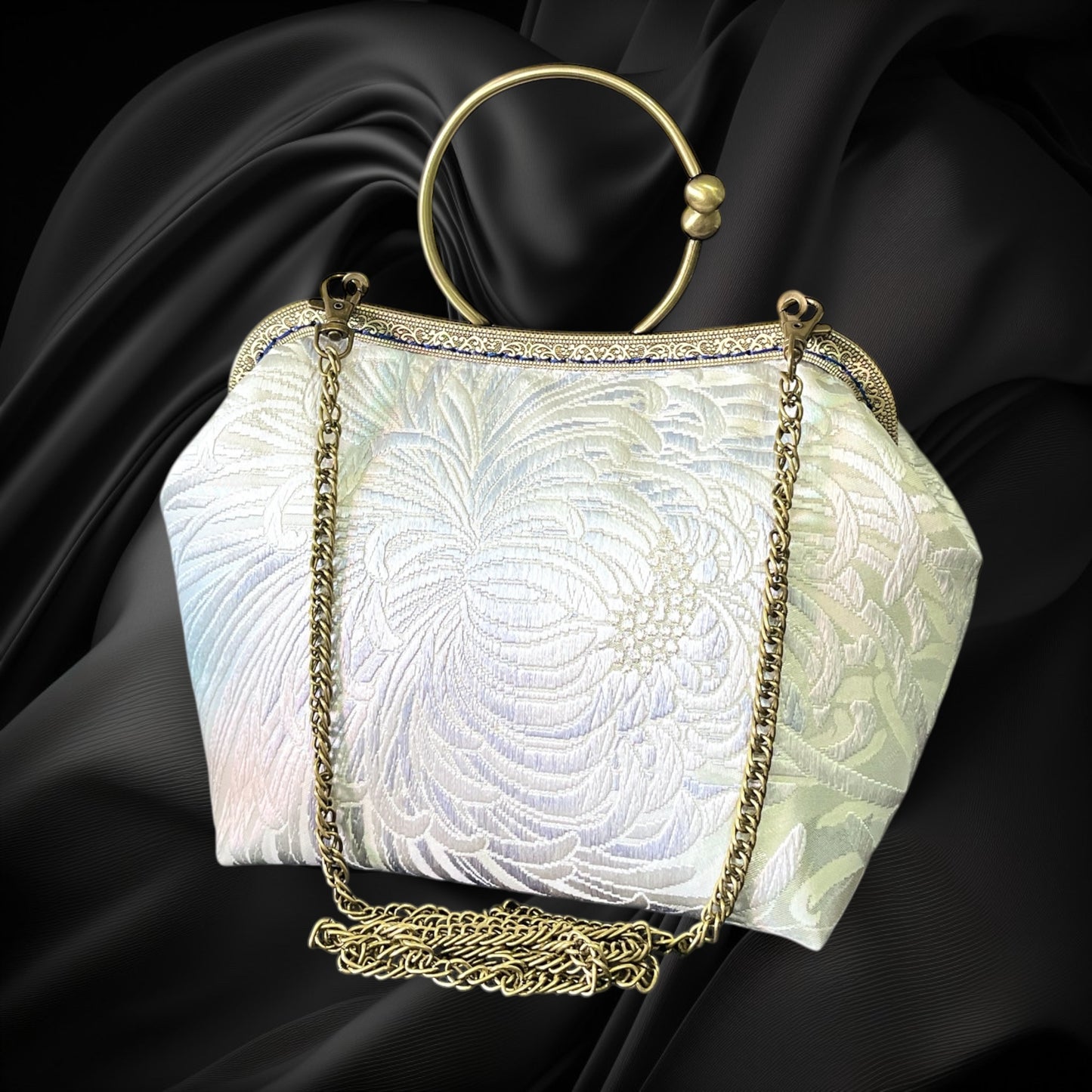 Kimono remake bag [No.1346]