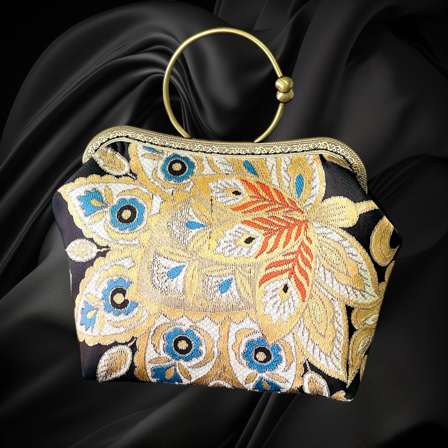 Kimono remake bag [No.1345]
