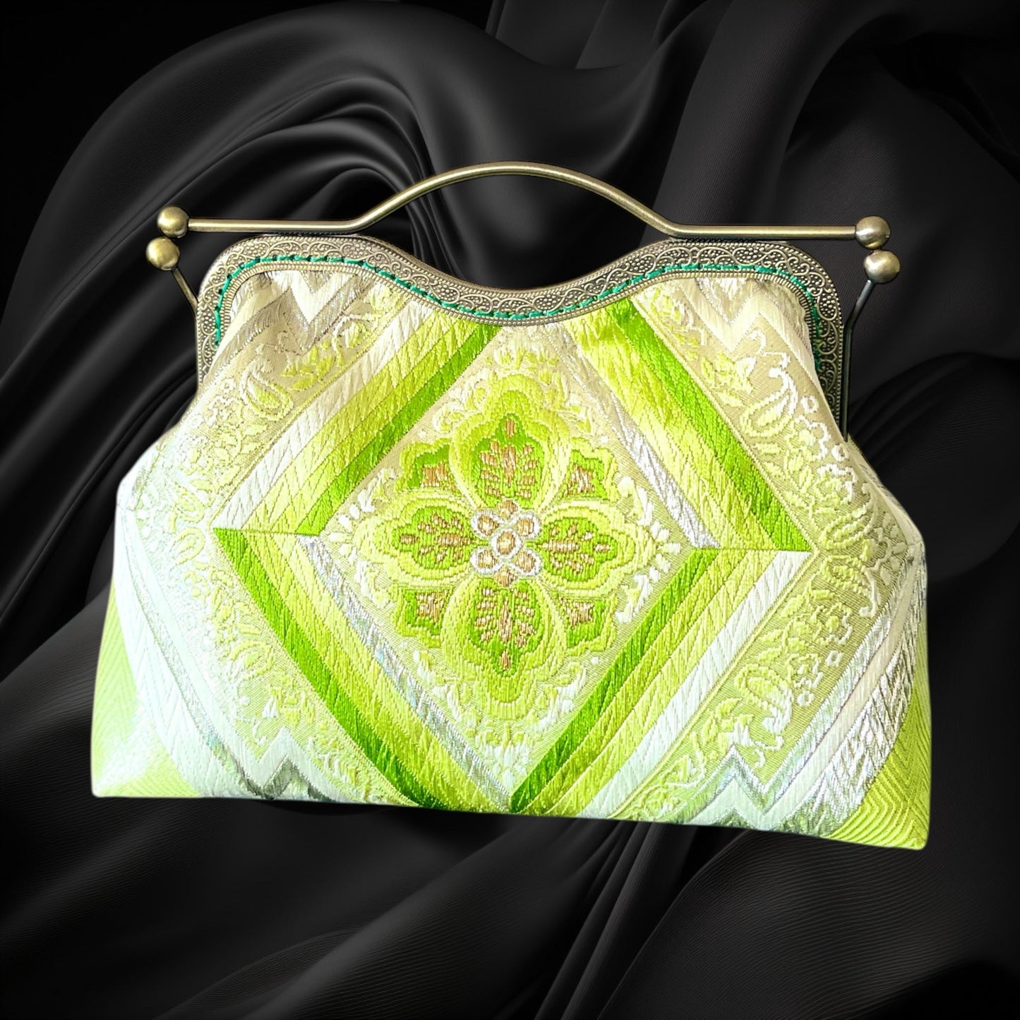 Kimono remake bag [No.1373]