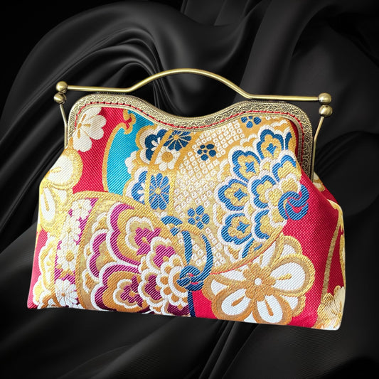 Kimono remake bag [No.1372]