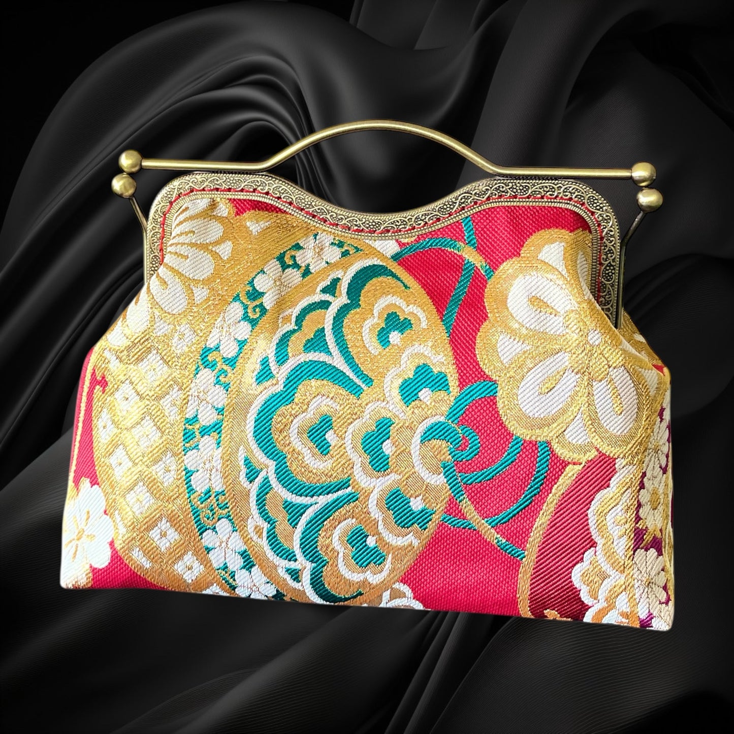 Kimono remake bag [No.1372]