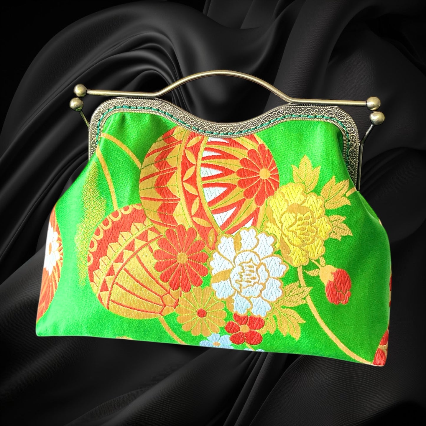 Kimono remake bag [No.1371]