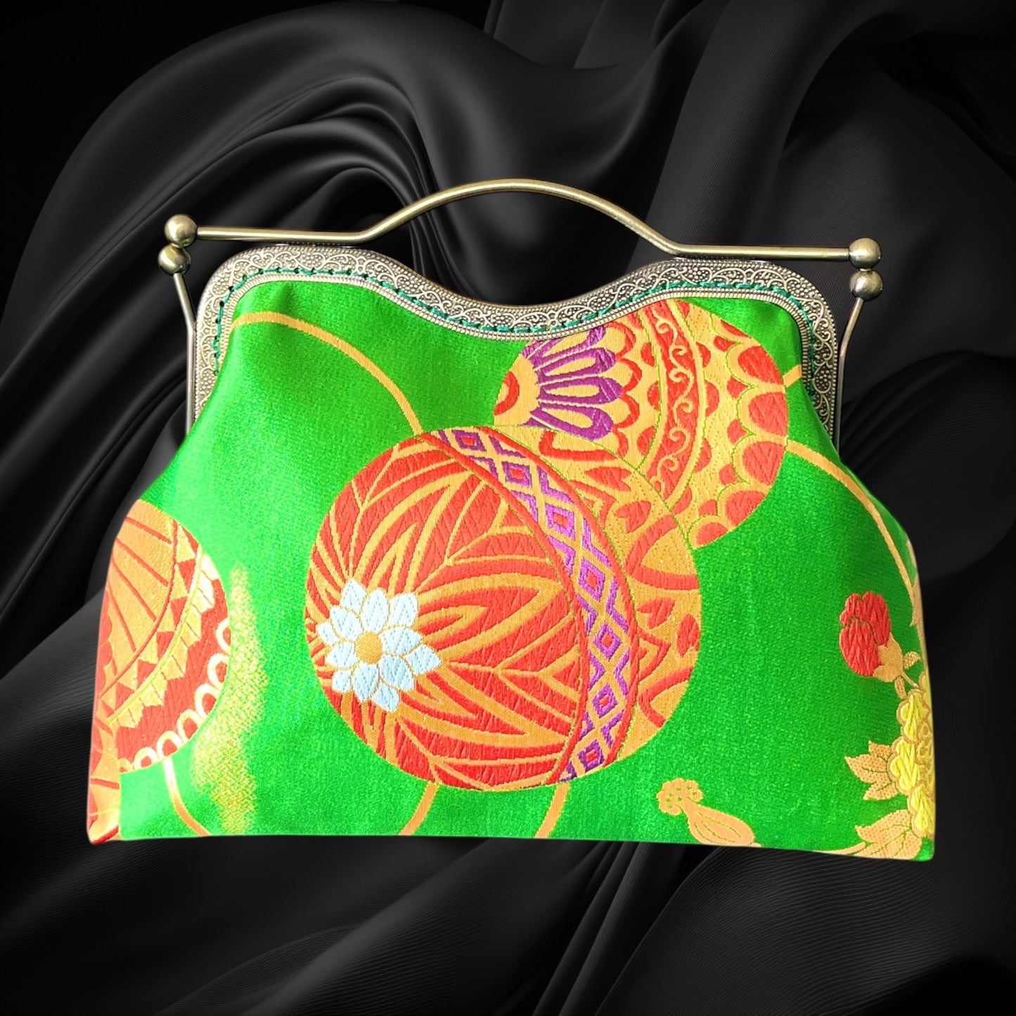 Kimono remake bag [No.1371]