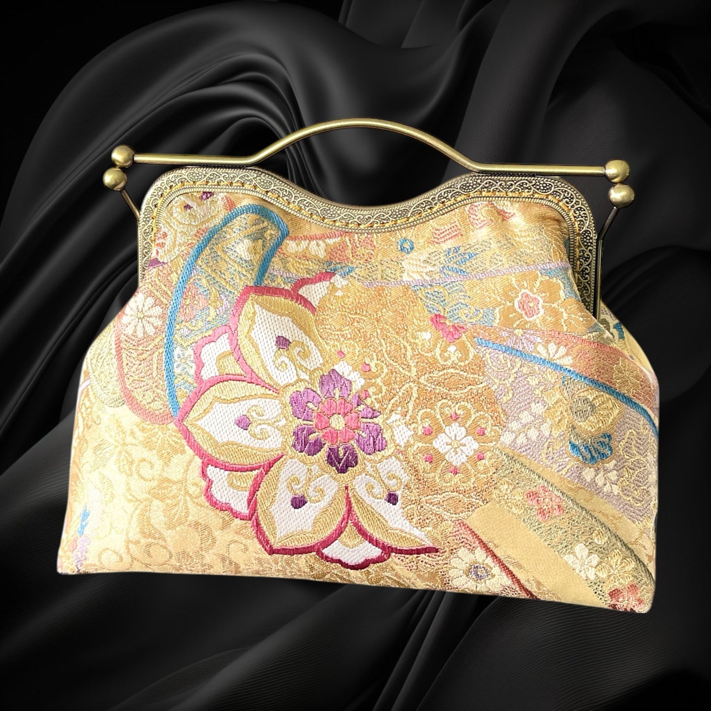 Kimono remake bag [No.1393]