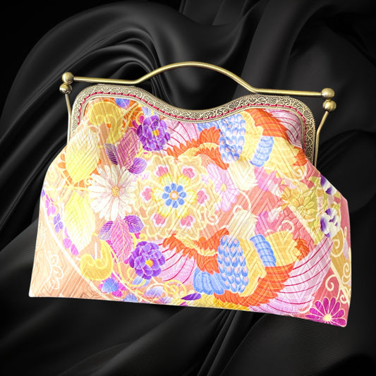 Kimono remake bag [No.1391]