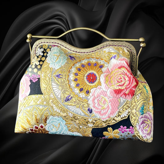 Kimono remake bag [No.1392]