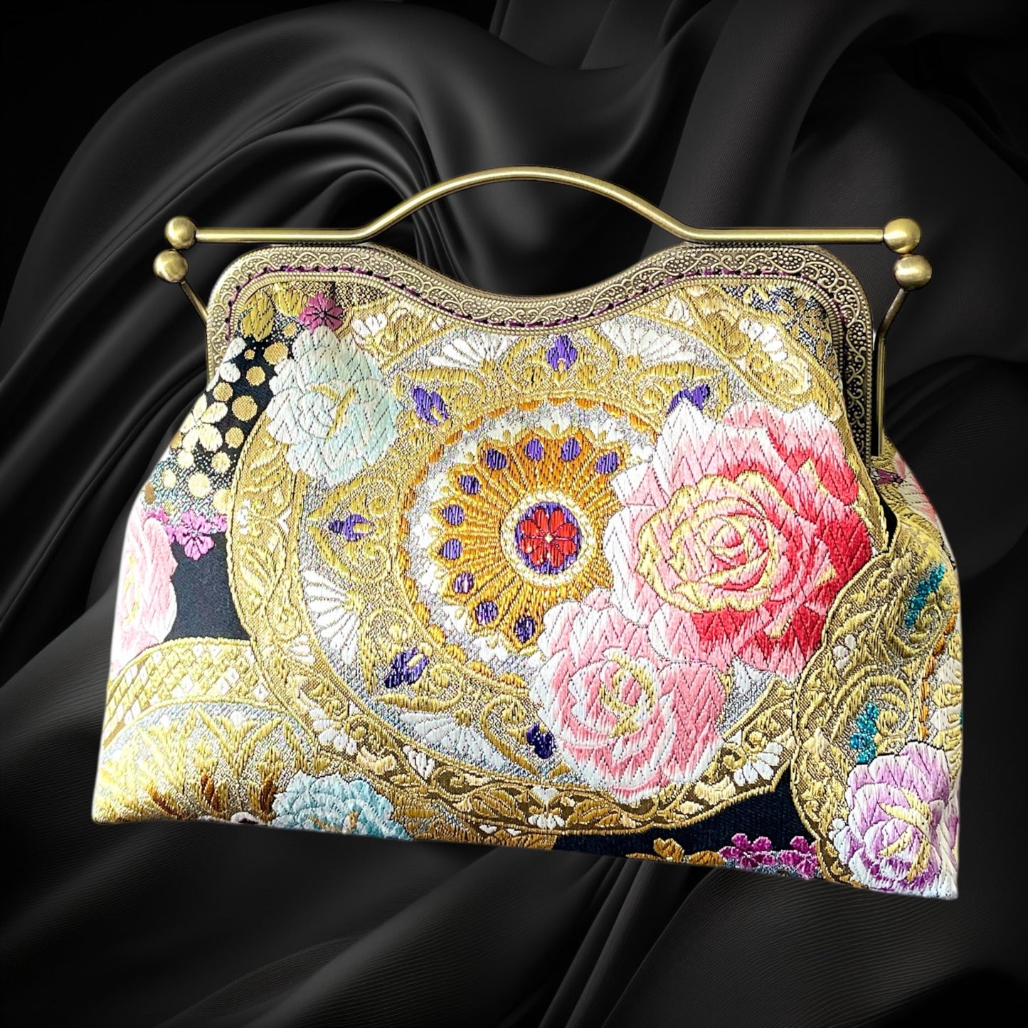 Kimono remake bag [No.1392]