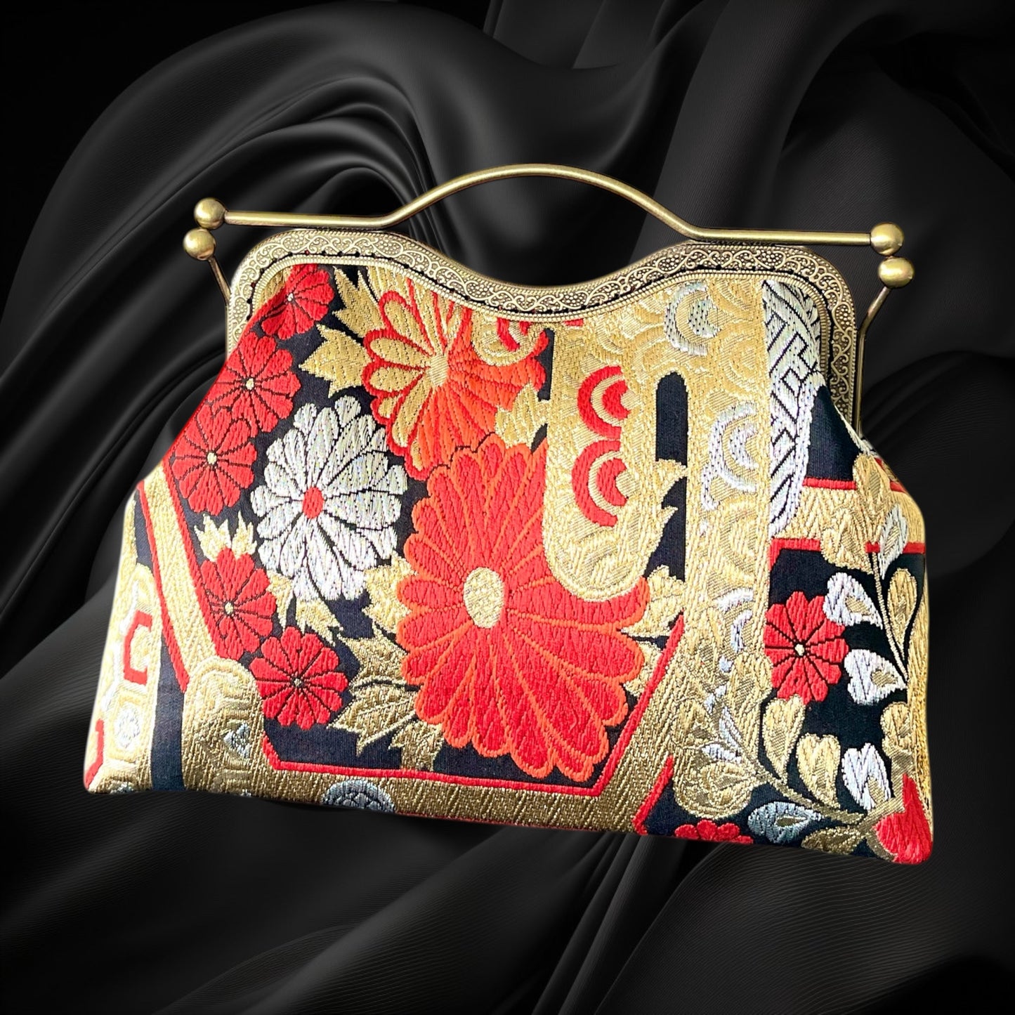 Kimono remake bag [No.1390]