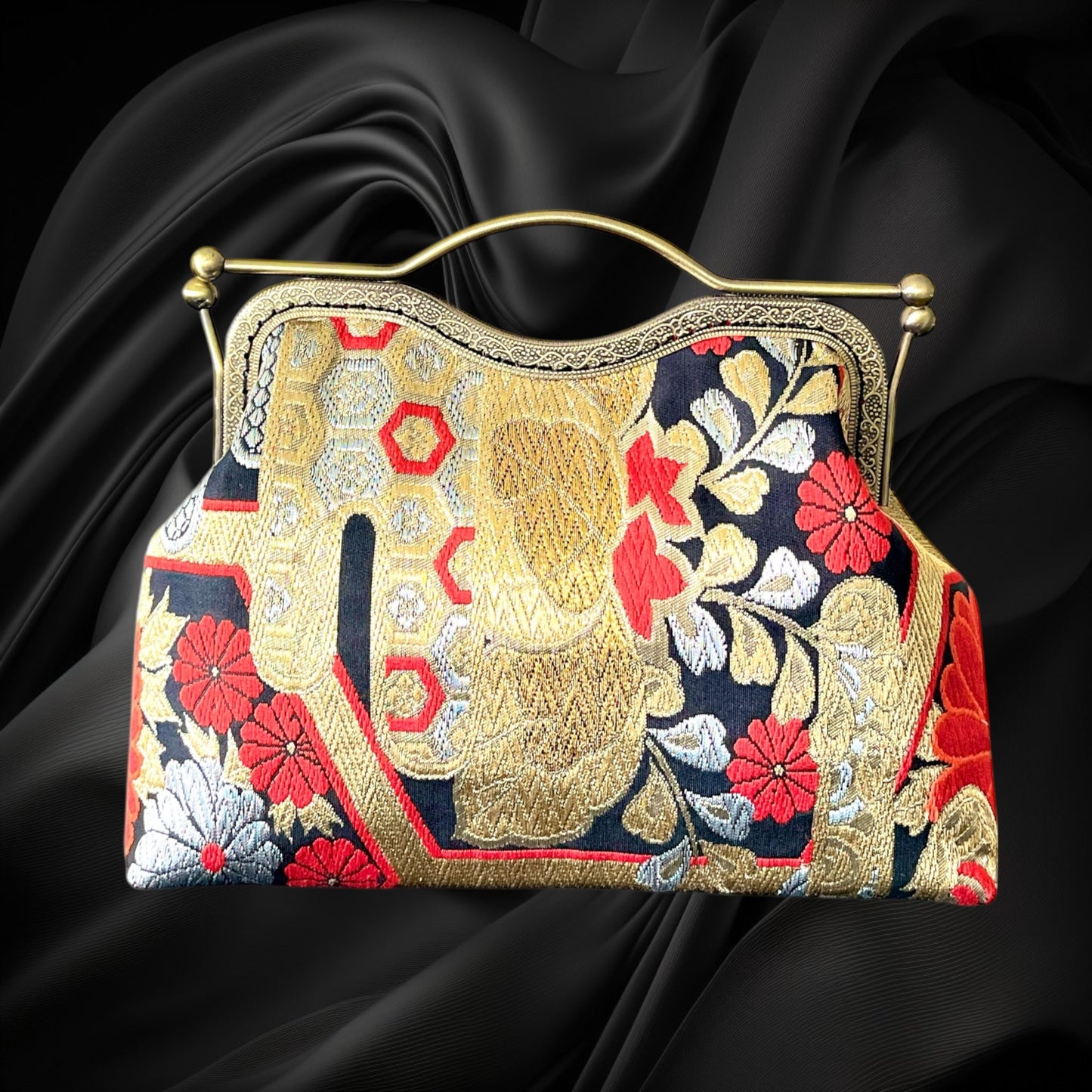 Kimono remake bag [No.1390]