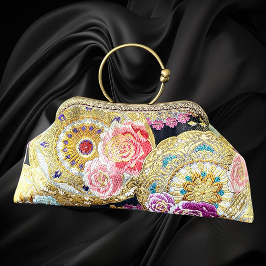 Kimono remake bag [No.1387]