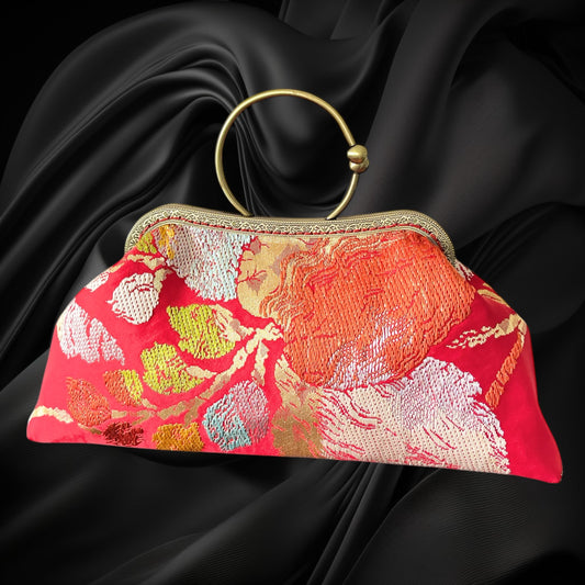 Kimono remake bag [No.1386]