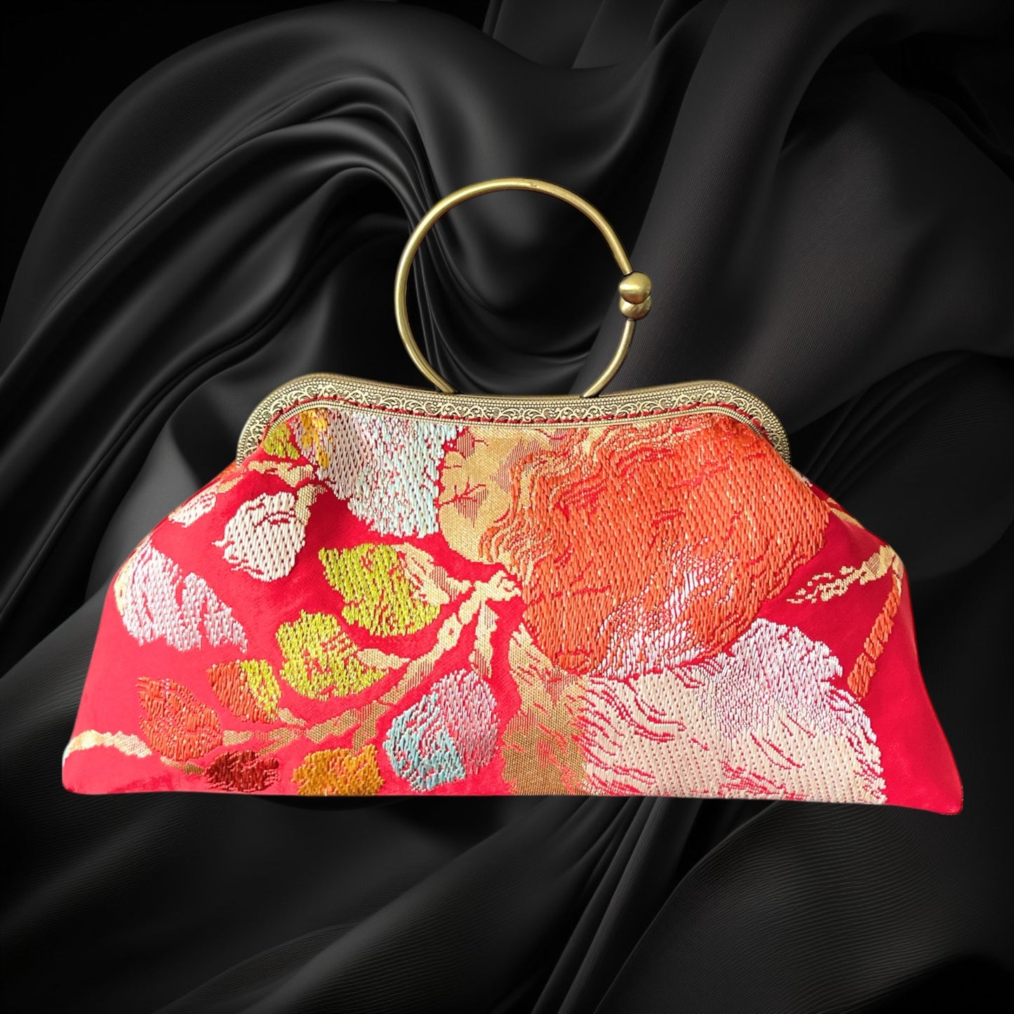 Kimono remake bag [No.1386]