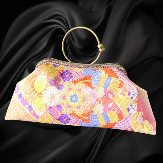 Kimono remake bag [No.1385]