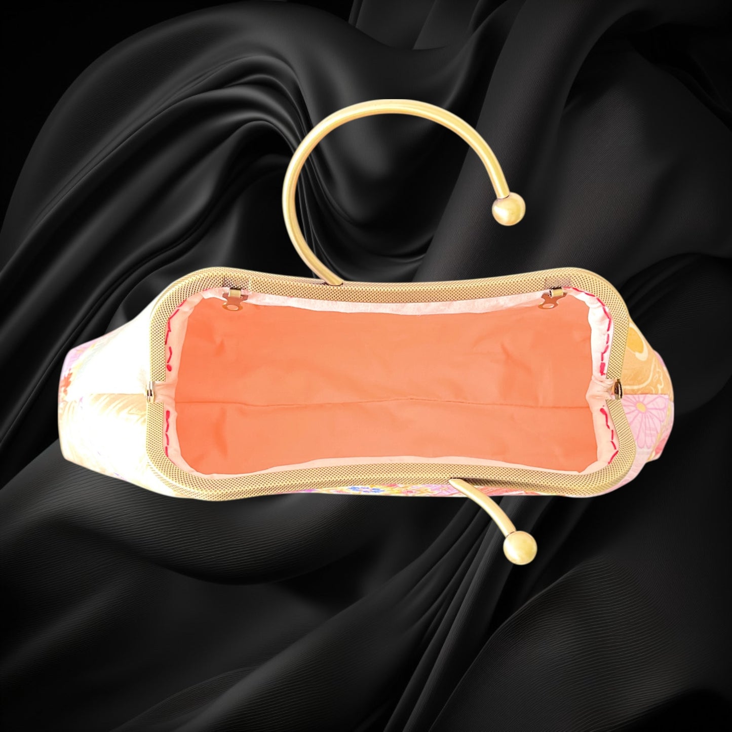 Kimono remake bag [No.1385]