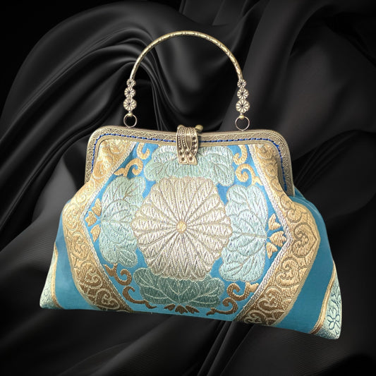 Kimono remake bag [No.1420]