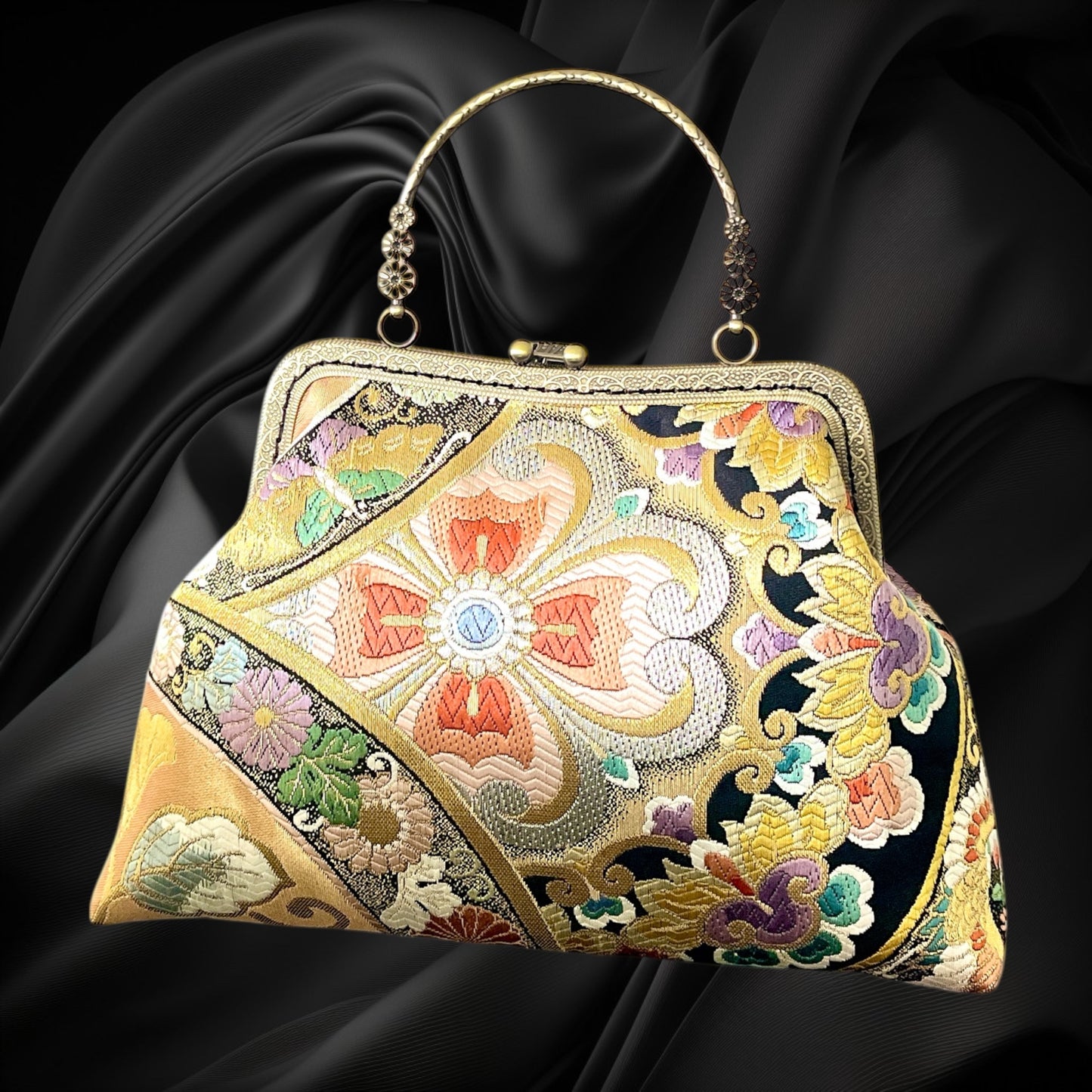 Kimono remake bag [No.1419]