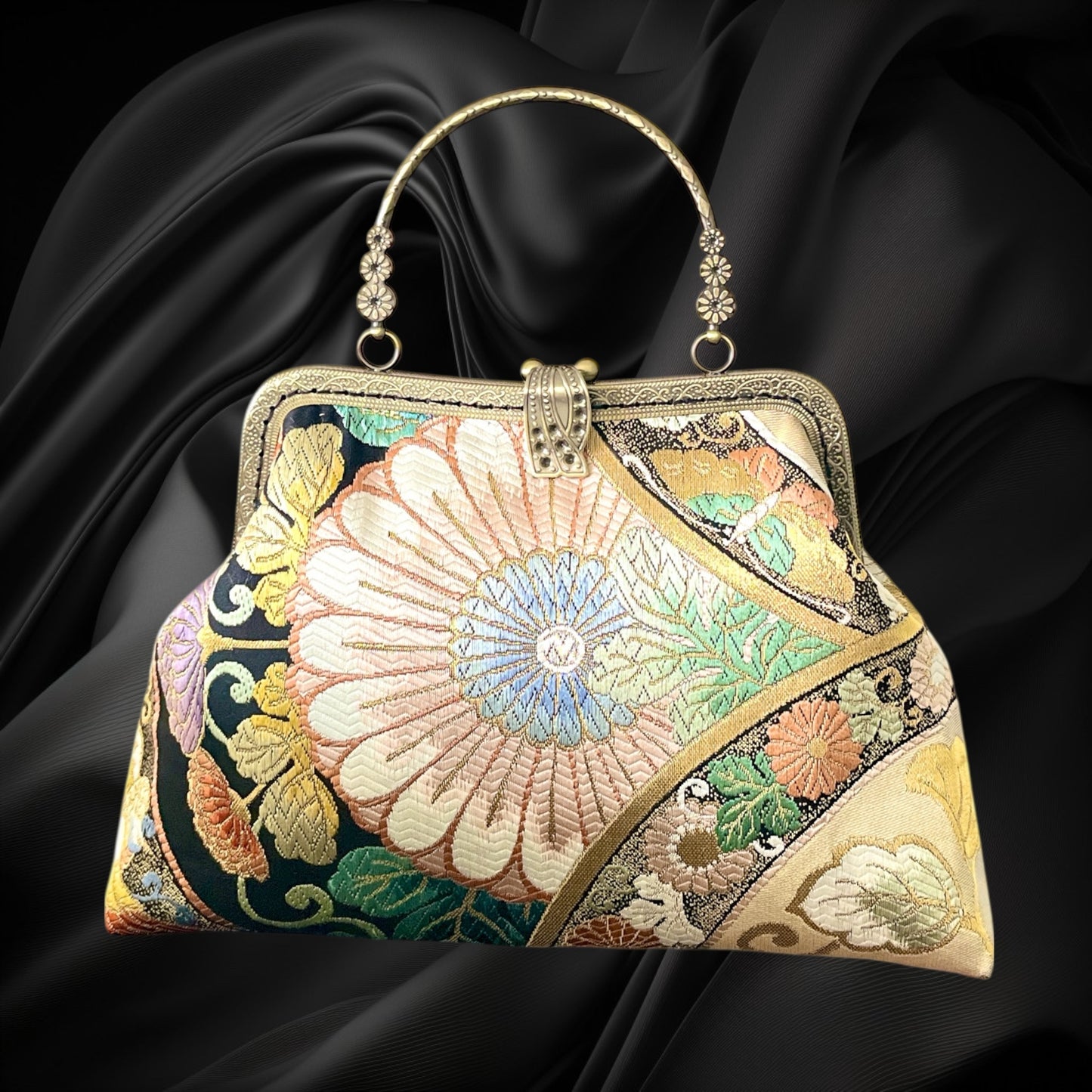 Kimono remake bag [No.1419]