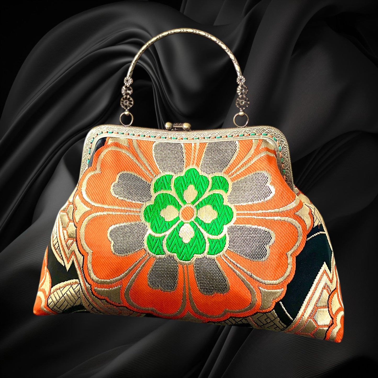 Kimono remake bag [No.1418]