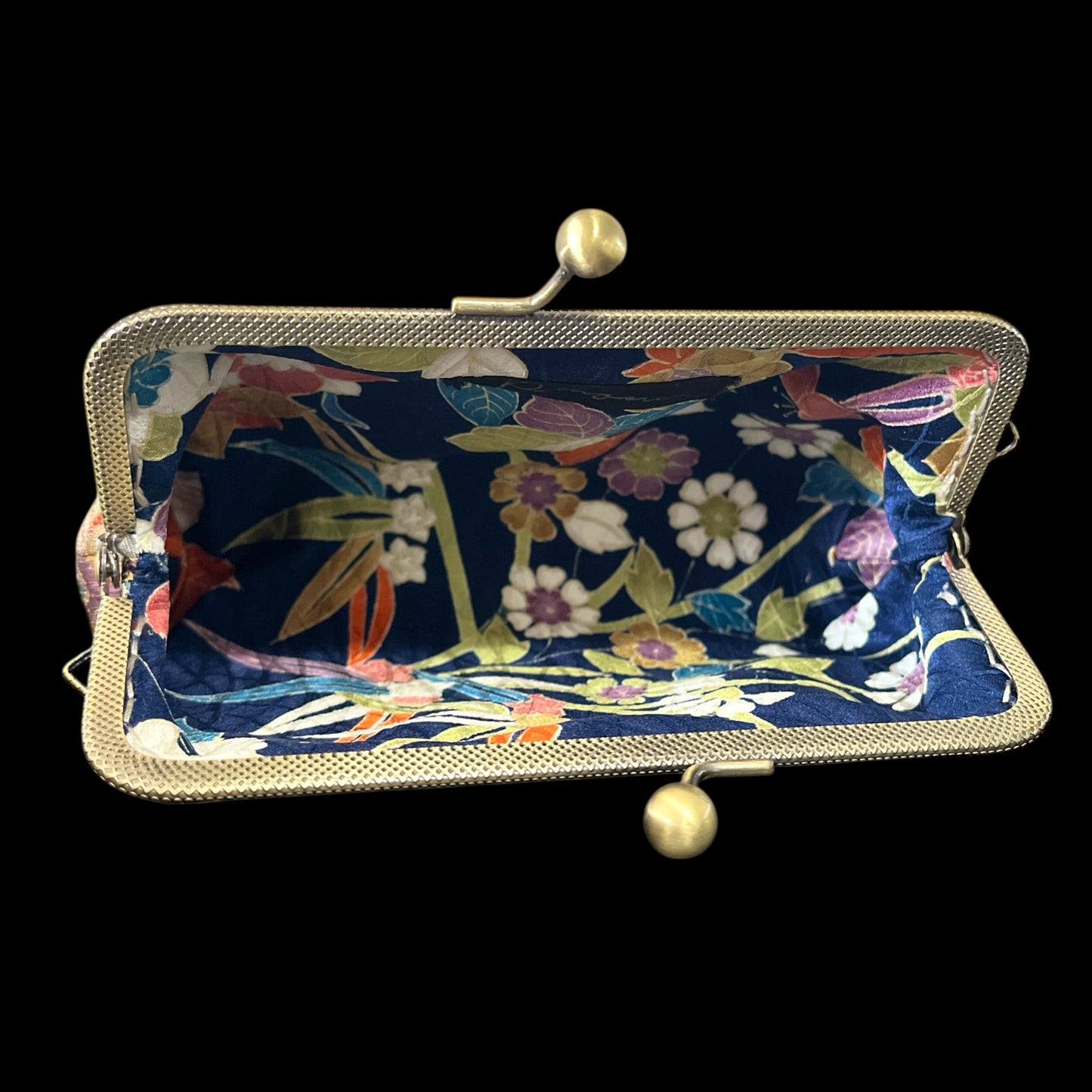 着物リメイクポーチ  [No.425]