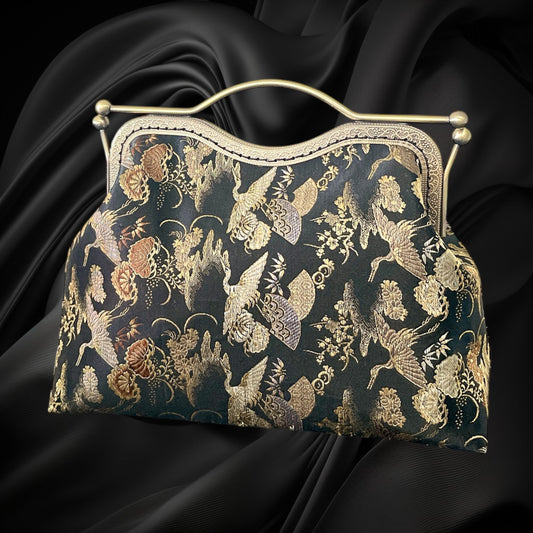Kimono remake bag [No.1436]
