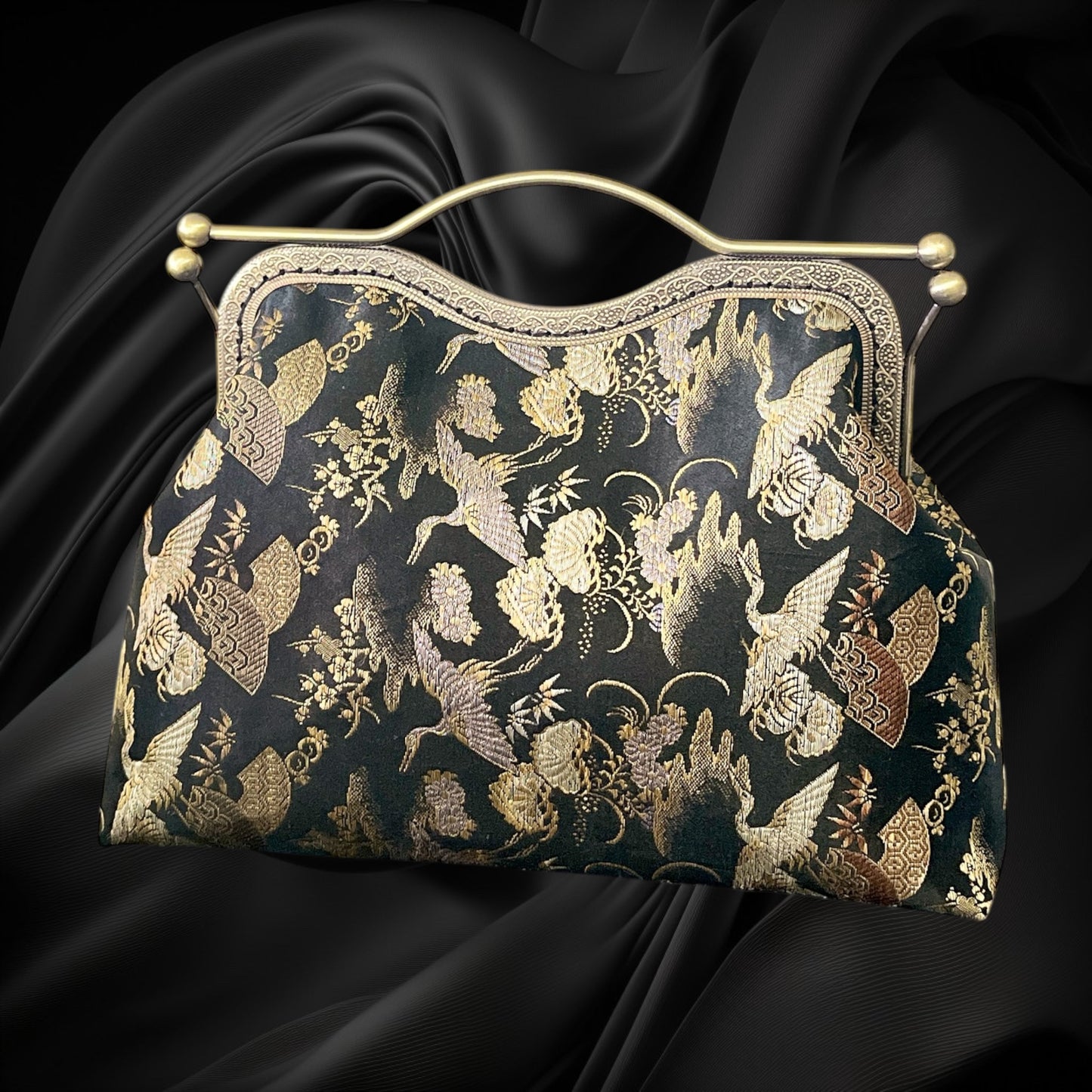 Kimono remake bag [No.1436]