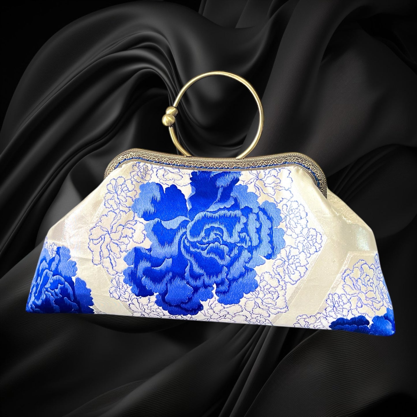 Kimono remake bag [No.1440]