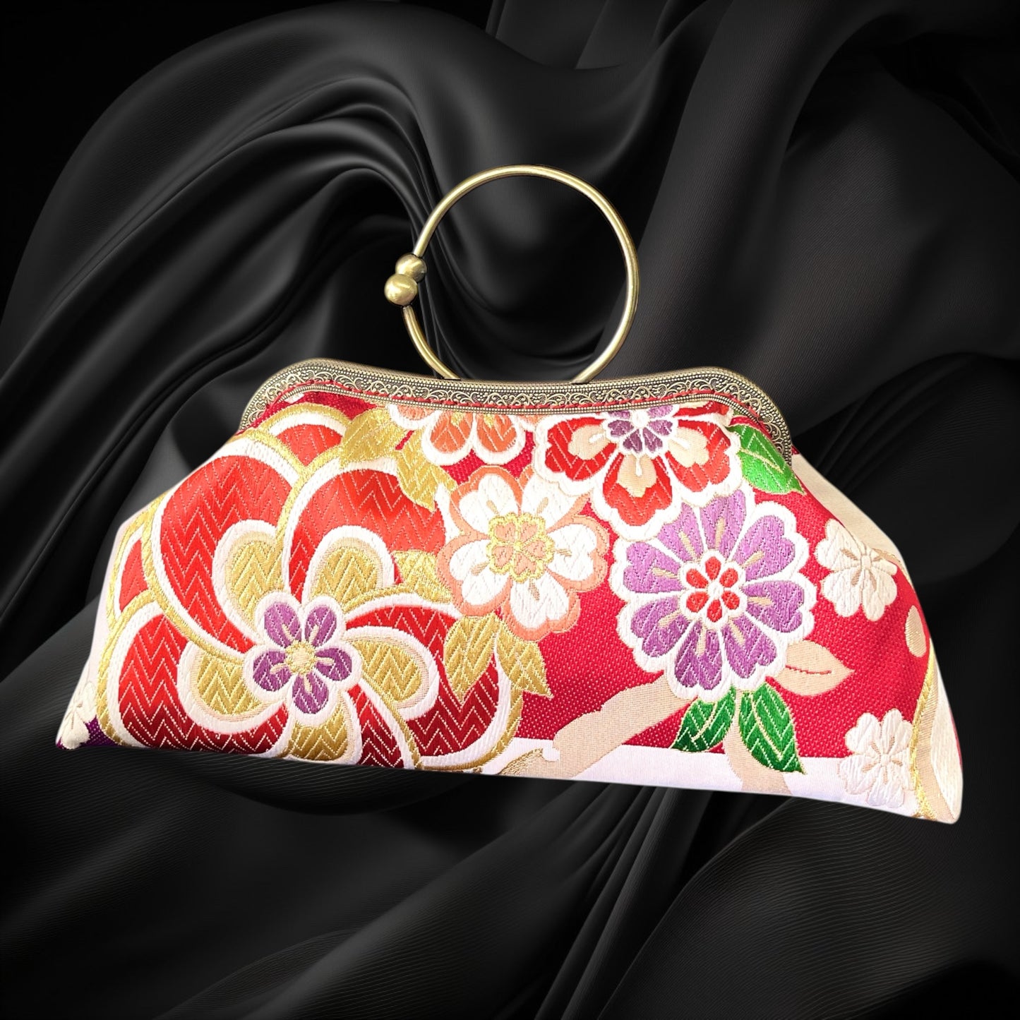 Kimono remake bag [No.1439]