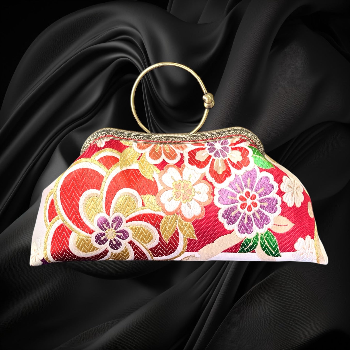 Kimono remake bag [No.1439]