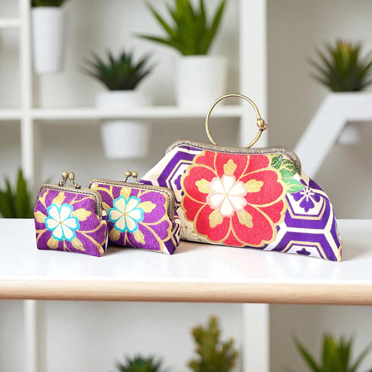 Kimono remake bag [No.1438]