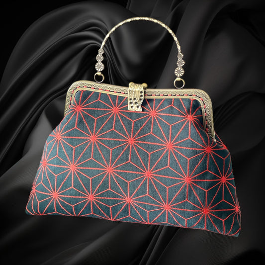 Kimono remake bag [No.1458]