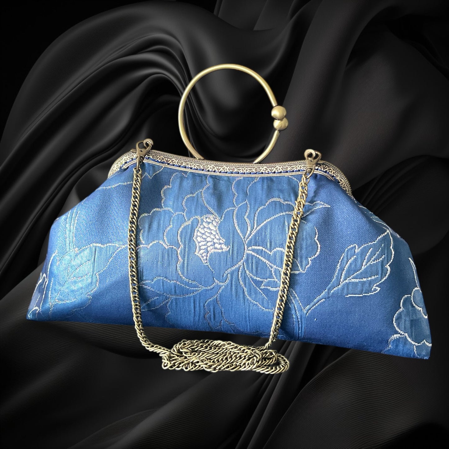 Kimono remake bag [No.1465]